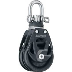 Harken 60mm Double Aluminum Element Block w/Swivel [6269]